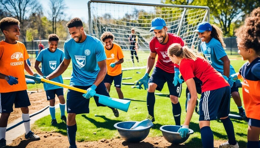 Futbolistas em Ação Social